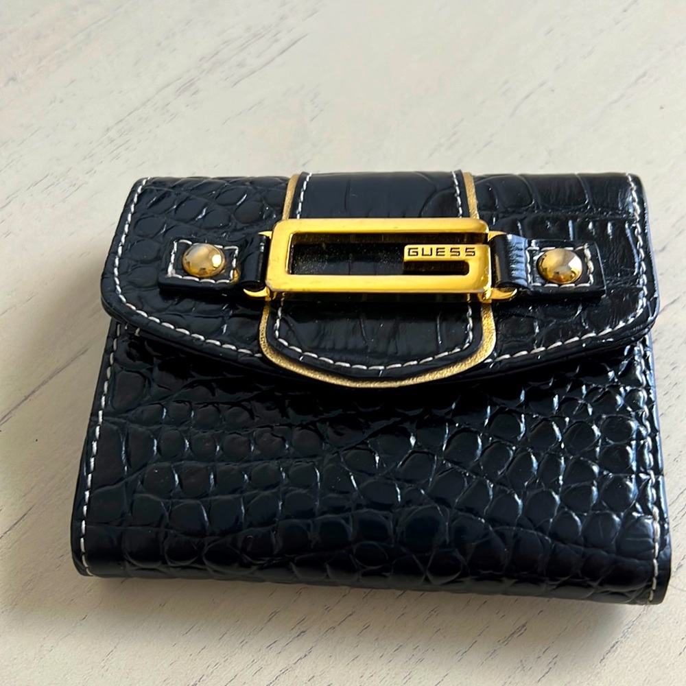 Vintage Guess Black Small Wallet
